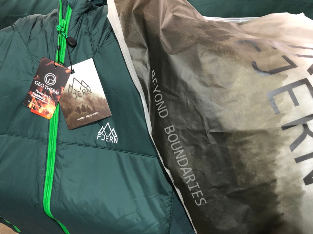 Fjern Breen Insulated Jacket on (long)&nbsp;test